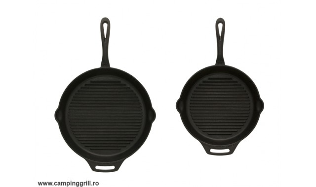 Grill Skillet with handle 35 cm