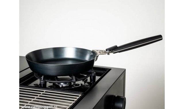 Carbon steel pan with lid and handle Outdoorchef Ø 28 cm