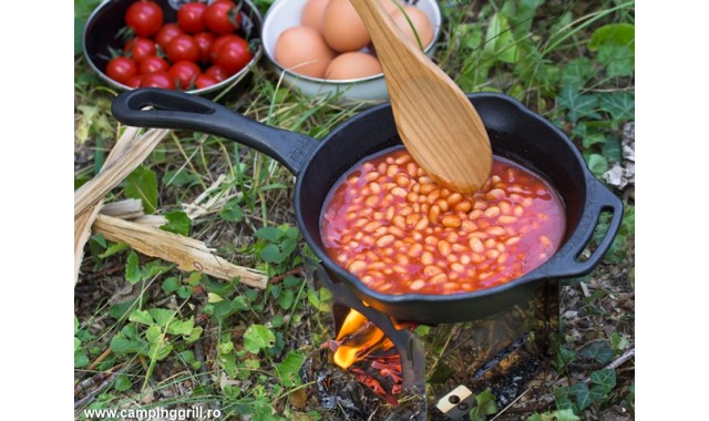 Fire skillet with handle 20 cm