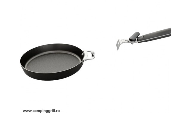 Carbon steel pan with lid and handle Outdoorchef Ø 28 cm