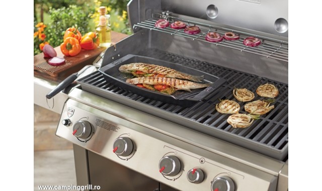 Ceramic fish grill Weber