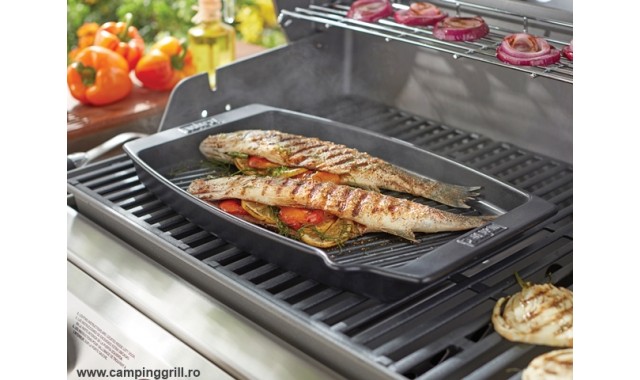 Ceramic fish grill Weber