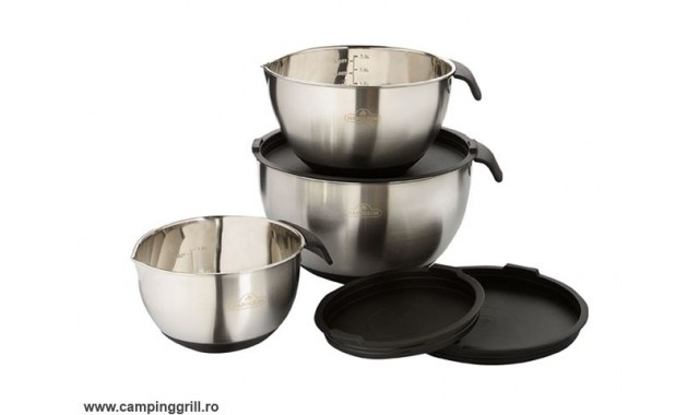 Stainless steel bowls set