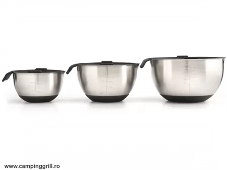 Stainless steel bowls set