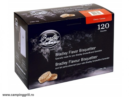 Bradley Flavour Bisquettes cherry 120 pcs.