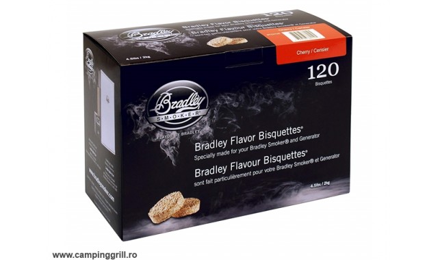 Bradley Flavour Bisquettes cherry 120 pcs.