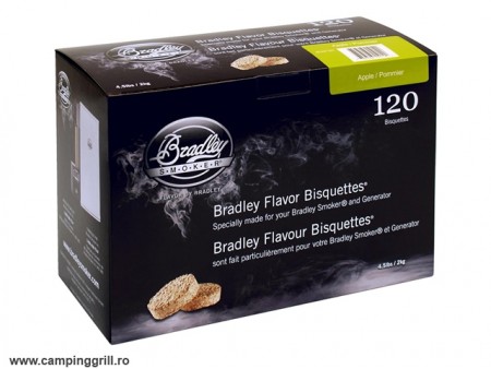 Bradley Flavour Bisquettes apple 120 pcs.