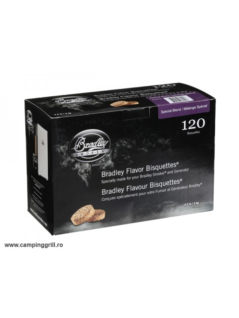 Biscuiti afumare special blend 120 buc. Bradley