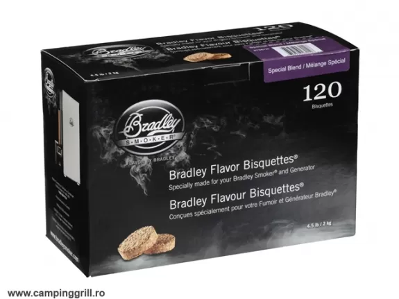 Bradley Bisquettes special blend 120 pcs.