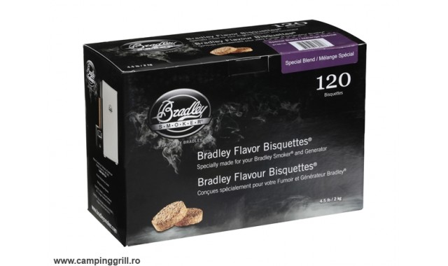 Bradley Bisquettes special blend 120 pcs.