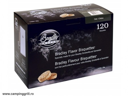 Bradley Flavour Bisquettes oak 120 pcs.
