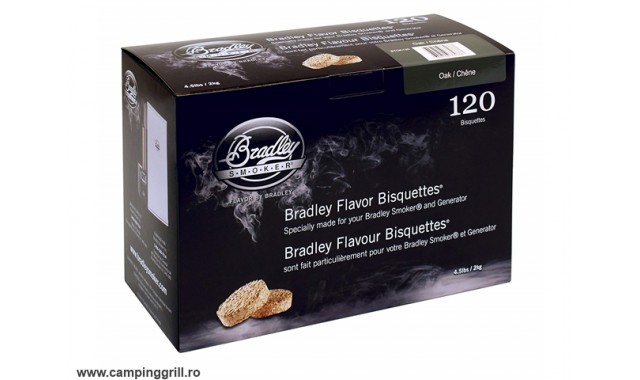 Bradley Flavour Bisquettes oak 120 pcs.