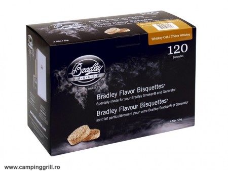 Bradley Flavour Bisquettes whiskey 120 pcs.