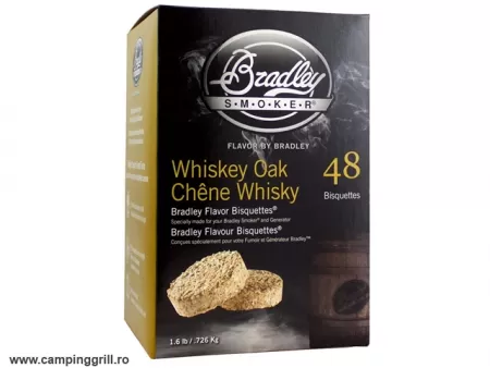 Biscuiti afumare whiskey Bradley Smoker