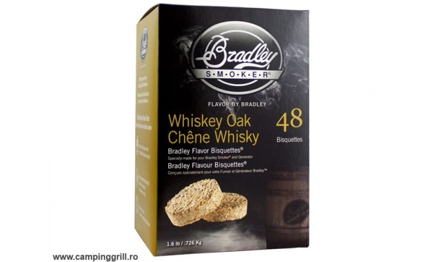 Biscuiti afumare whiskey Bradley Smoker