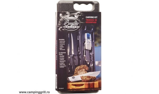 Bradley Smoker chef carving set