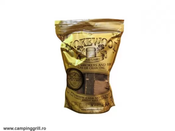 Doage afumare whisky Smokewood Gold Label Edition Isle of Arran