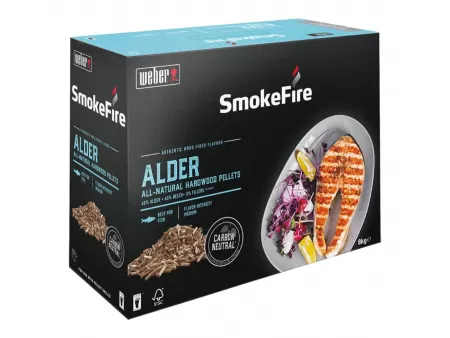 Alder pellets smokefire weber 8 kg