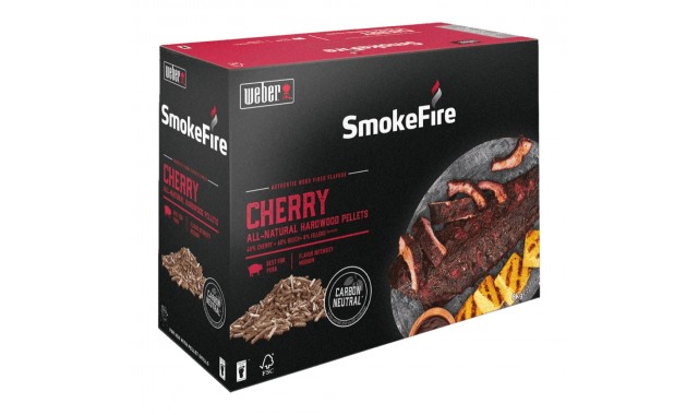 Cherry pellets smokefire weber 8 kg