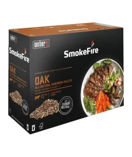 Oak pellets smokefire weber 8 kg