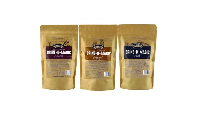 Brine-o-magic set of 3 Don Marco's BBQ