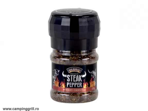 Whiskey chipotle pepper mill