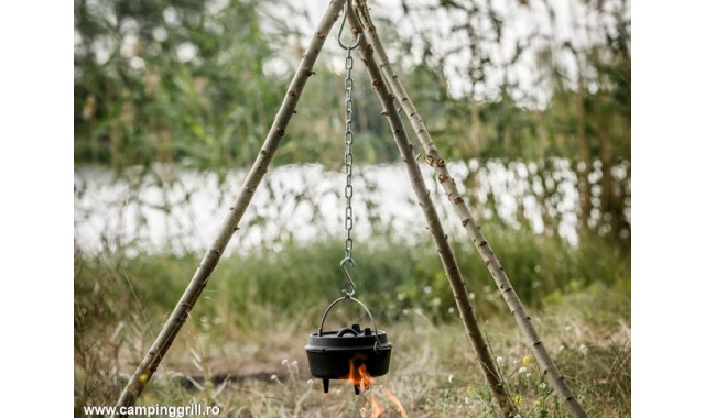 Tripod Lashing set with Hooks and Chain