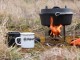 Charcoal outdoor stove