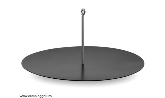 Hanging firebowl with cooking tripod