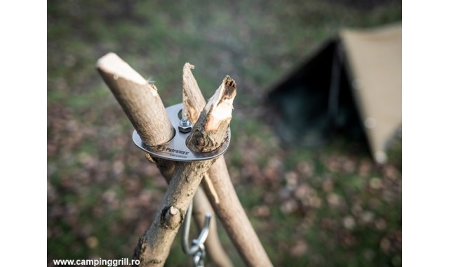 Tripod Lashing set with Hooks and Chain