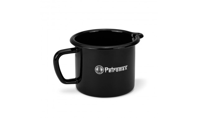 Enamel milk pot, 1.4 litre, black, Petromax