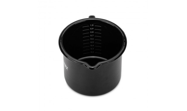 Enamel milk pot, 1 litre, black, Petromax