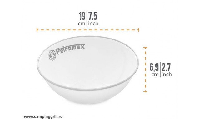 Petromax bowls set 1 litre white