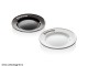 Petromax enamel plates set white 22 cm