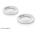 Petromax enamel plates set white 22 cm