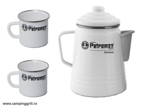 Percolator set for coffee and tea Petromax