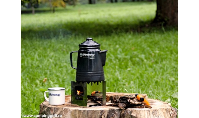 Percolator camping negru Petromax