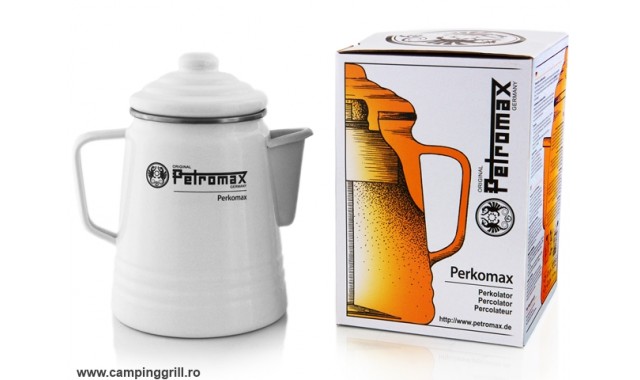 Percolator ceai si cafea alb Petromax