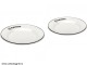 Petromax enamel plates set white 26 cm