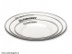 Petromax enamel plates set white 26 cm