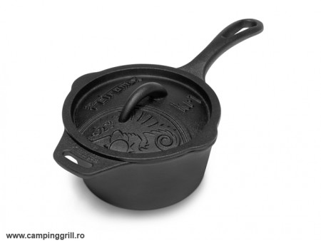 Cast-Iron Saucepan with lid 35 cm