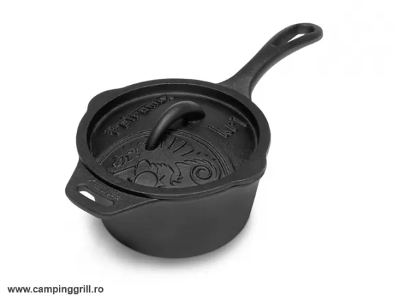  Cast-Iron Saucepan with lid 35 cm