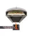 Pizza oven for TREK GMG pellet grill