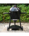 Gratar Akorn Kamado cu husa si deflector Char-Griller