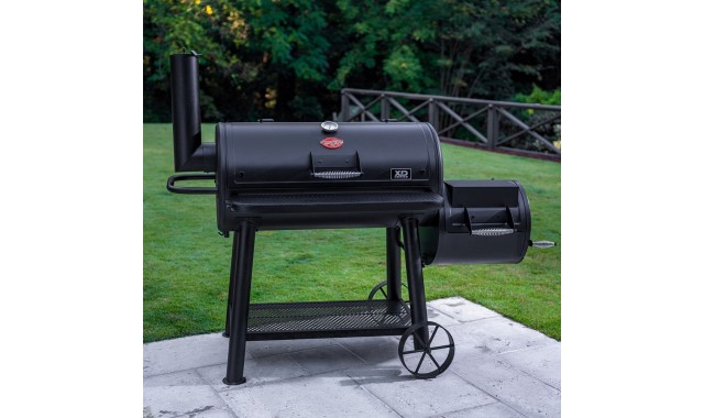 Grand Champ XD Char-Griller charcoal smoker