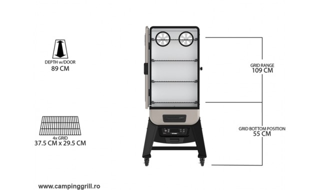 Pit Boss digital Electrical Smoker PBV3D1