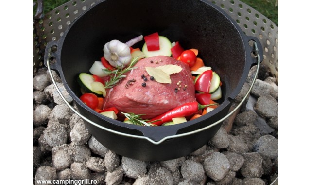 Dutch oven for charcoal 4 liters