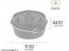 Petromax Dutch oven FT4.5-T Special Offer