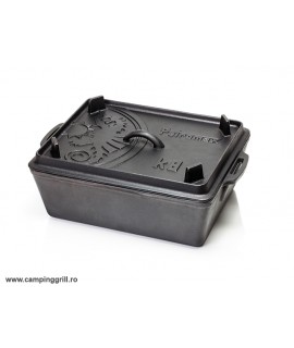 Castiron loaf pan with lid 5.5 l