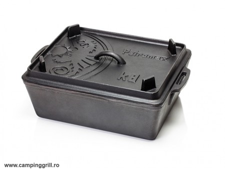 Castiron loaf pan with lid 5.5 l